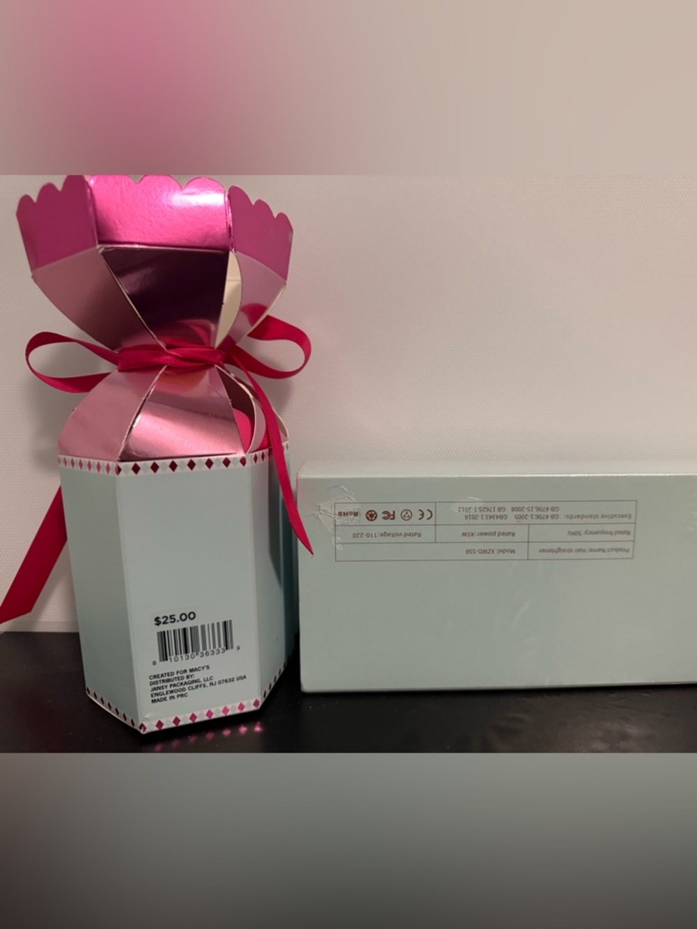 Xuanze Flat Iron and Makeup Sponge Set Gift Pack! NWB - Picture 5 of 6